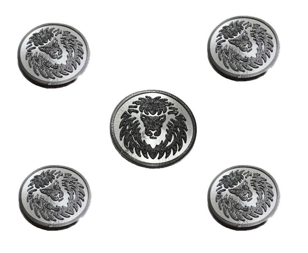 Lion Sheep Christian Keychain