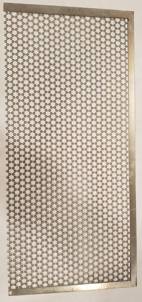 Etched metal screen for scale models 1 pc. Unique pattern 5.2"x11.35" USA