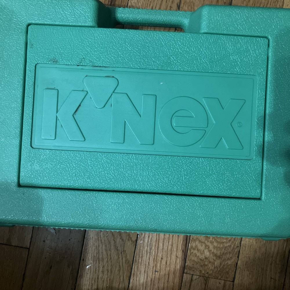 Vintage Empty  Green K'NEX Box   16”x 12”