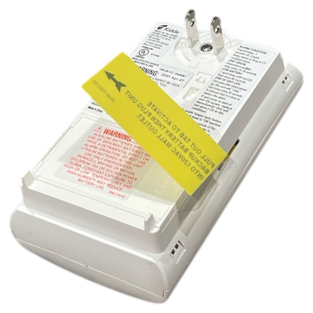 Kidde Firex Plug-In Carbon Monoxide Dectector, AA battery Backup(KN-COB-DP2)