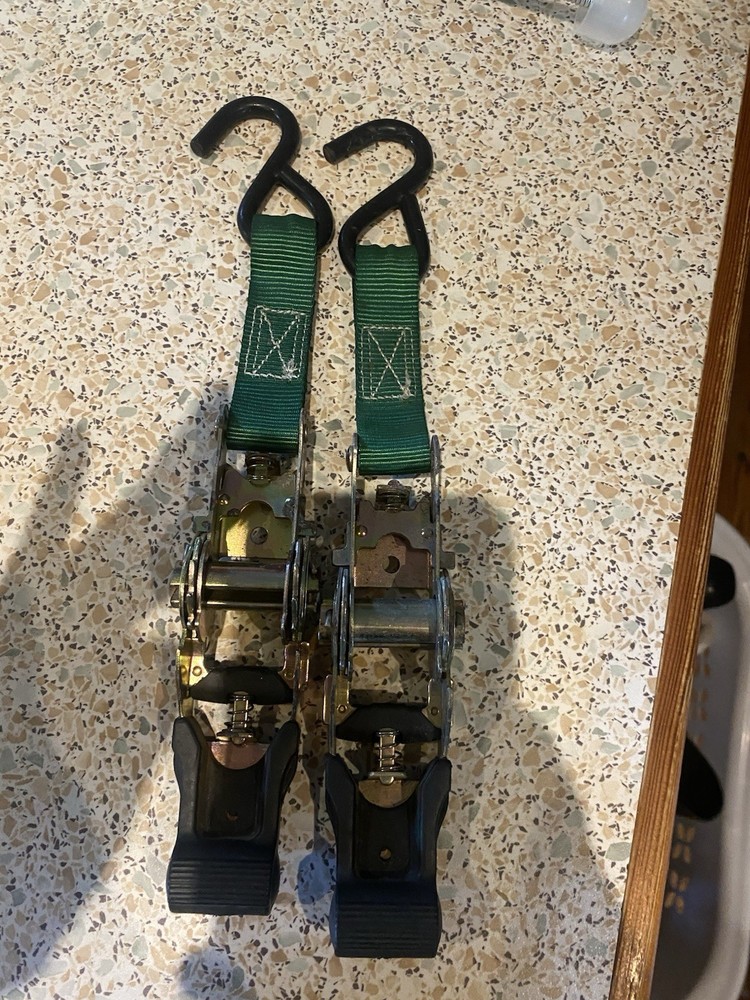 2 Smart Straps Ratchet Straps