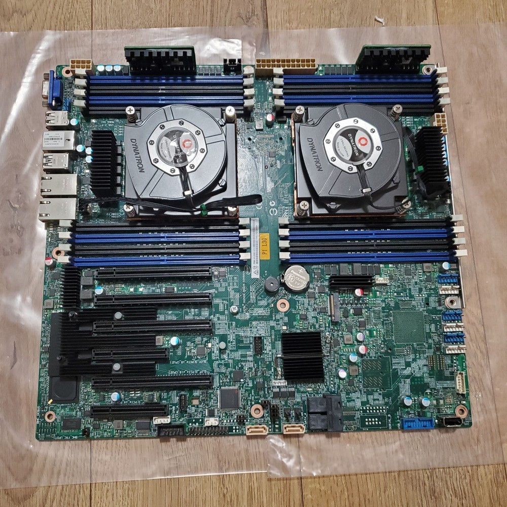 Intel S2600CW2R Motherboard H12882-272 + 2x Intel E5-2620 v3 CPU Combo