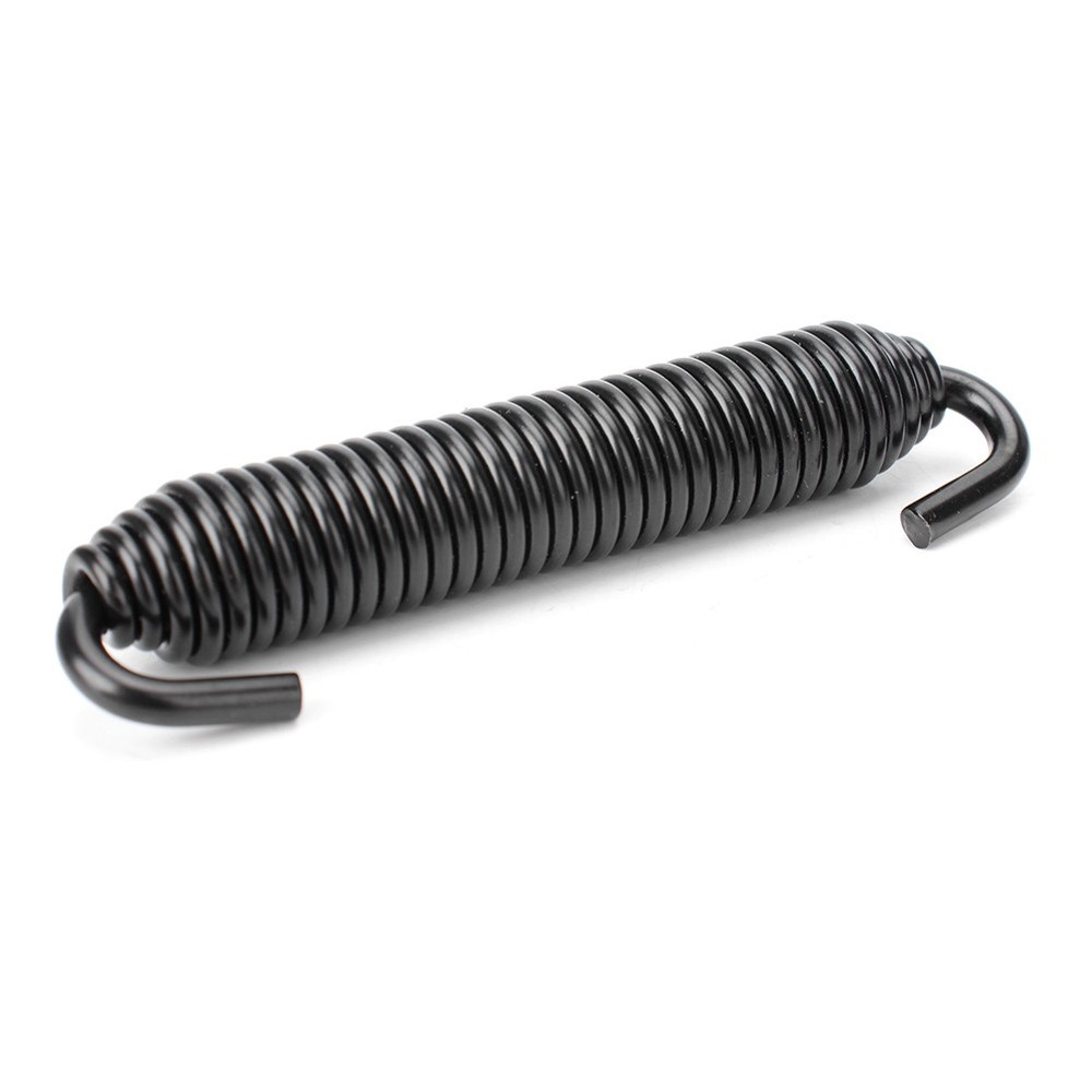 4pcs Universal Motorcycle Long Stainless Exhaust Springs