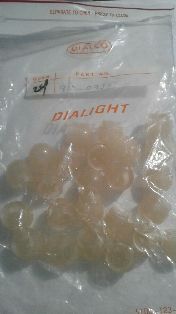(5 pcs ) 95-0935, DIALIGHT , LENS CAP