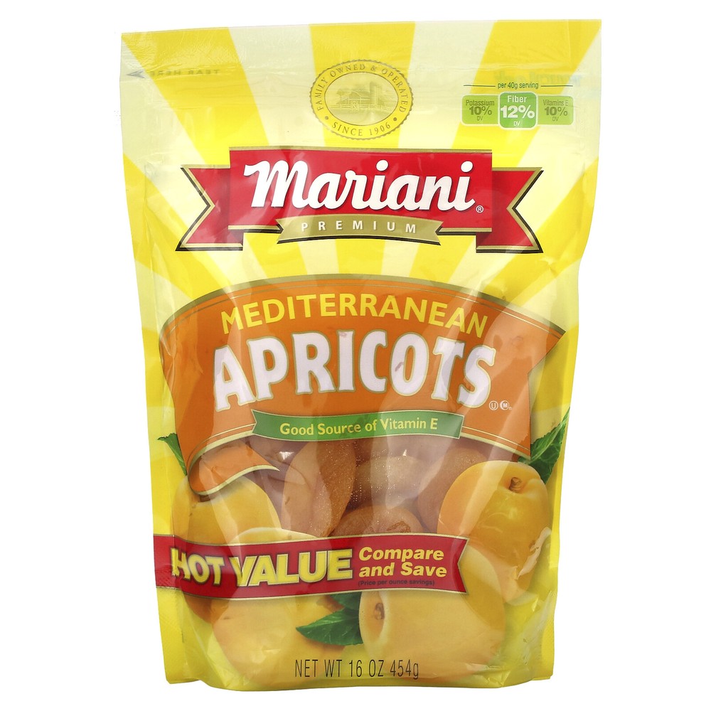 Mediterranean Apricots, 16 oz (454 g)