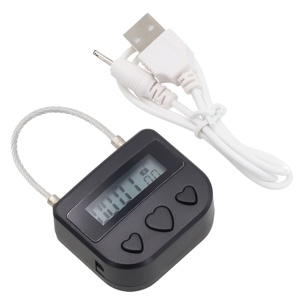 Multi Purpose Time Lock Waterproof USB Rechargeable Switch Padlock Parts