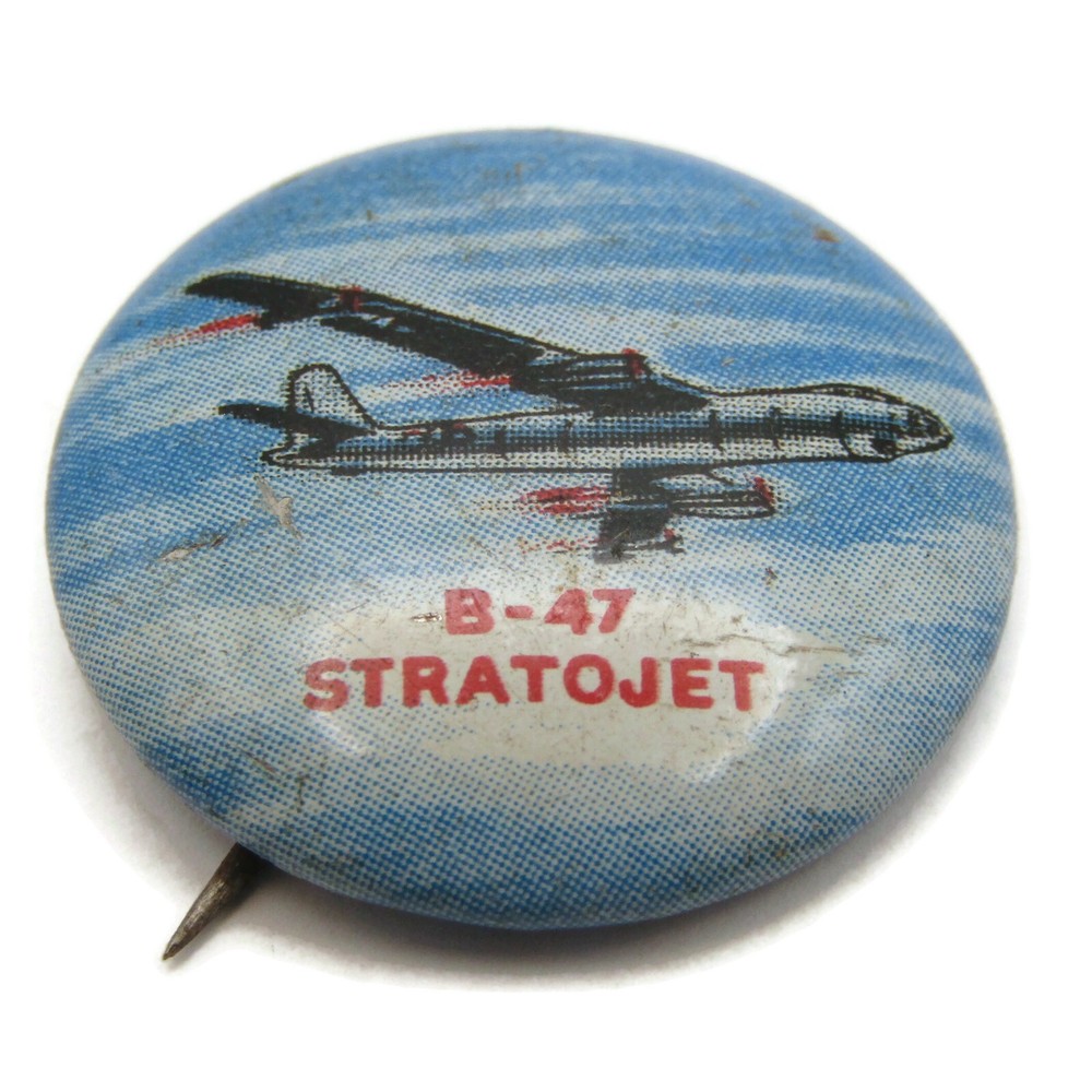 B-47 Stratojet Airplane Jet Pin Button