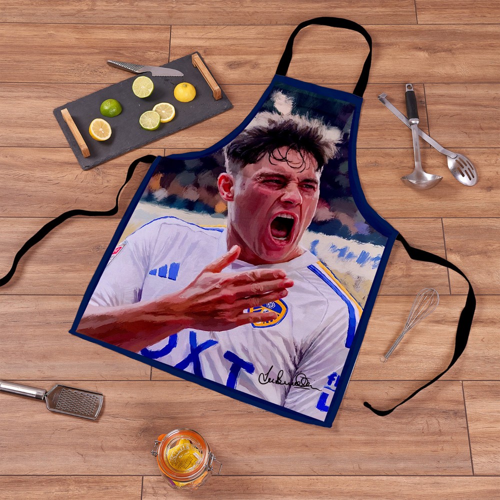 Leeds - Lee Buccilli - Dan James white - Apron