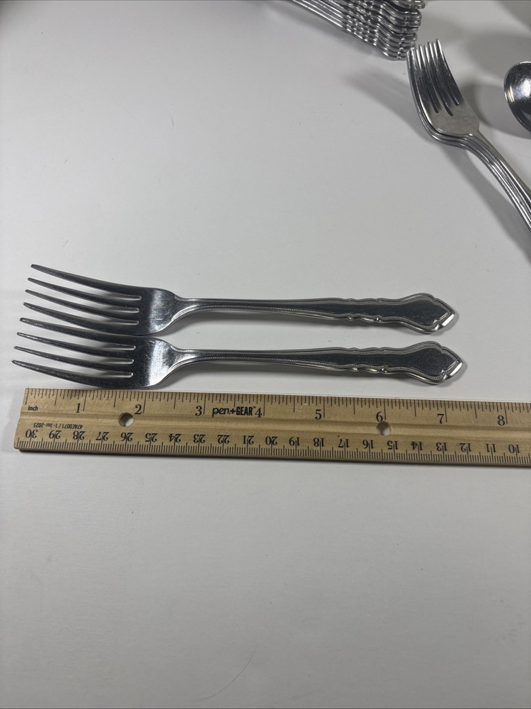 Reed & Barton Rebacraft Carriage Stainless 27 Misc Pieces Flatware Silverware