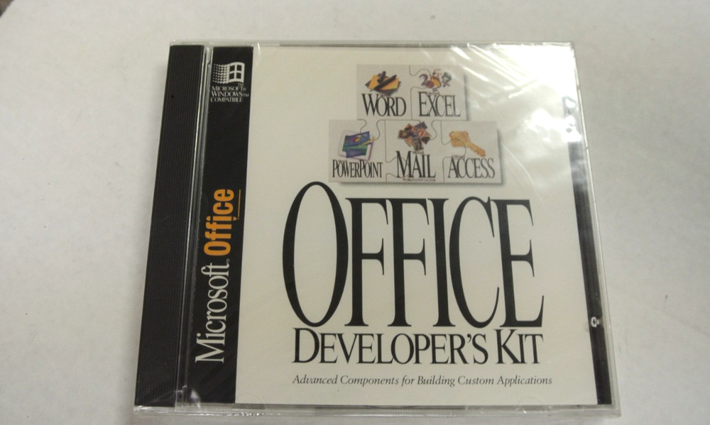 Microsoft Office Developer's Kit CD-ROM  1994  NEW/SEALED