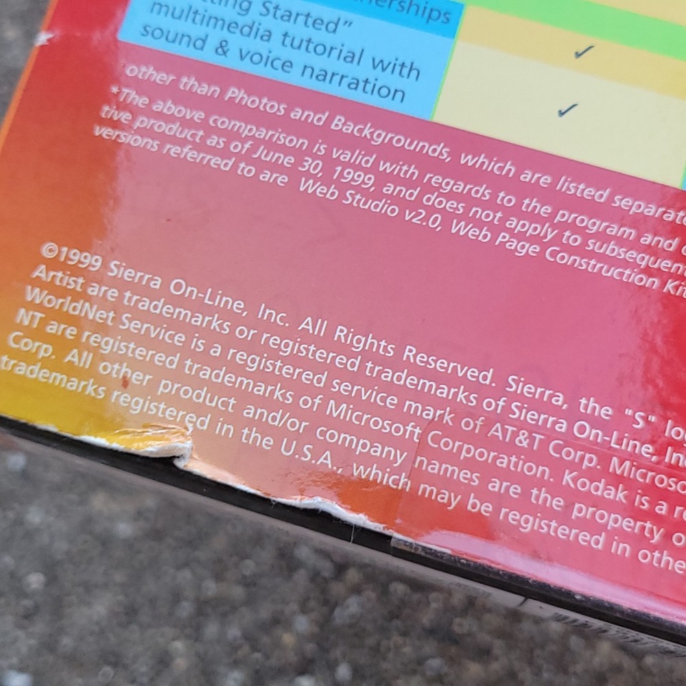 NEW Web Studio 2.0 PC CD Professional HTML Website Page Site Creation Tool