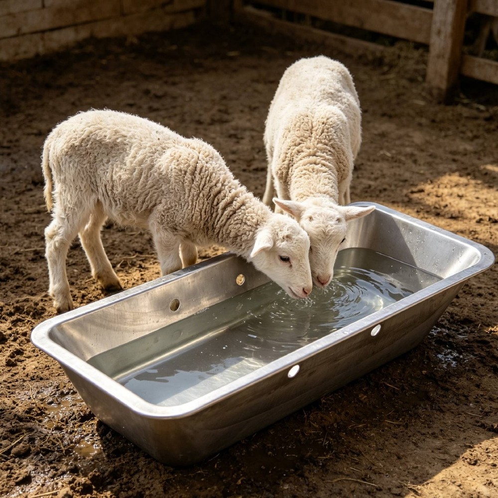 Automatic Livestock Drinker Bowl Easy Installation for Barn