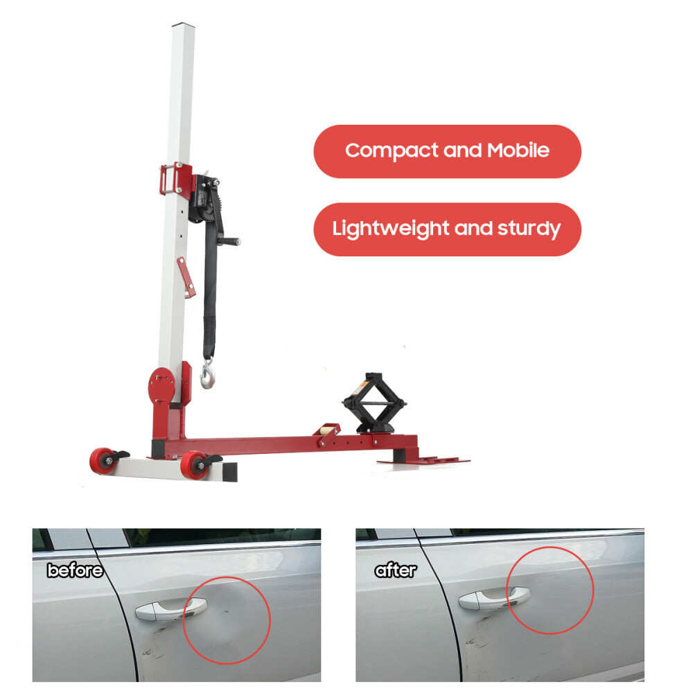 3in1 Car Dent Removal Tool Pulling Tower Car Body Dent Repair Puller System Tool