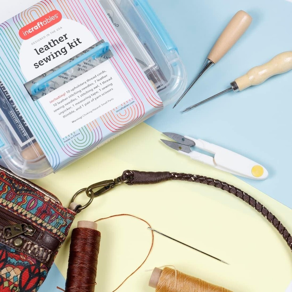 Incraftables Upholstery Needles for Hand Sewing Kit