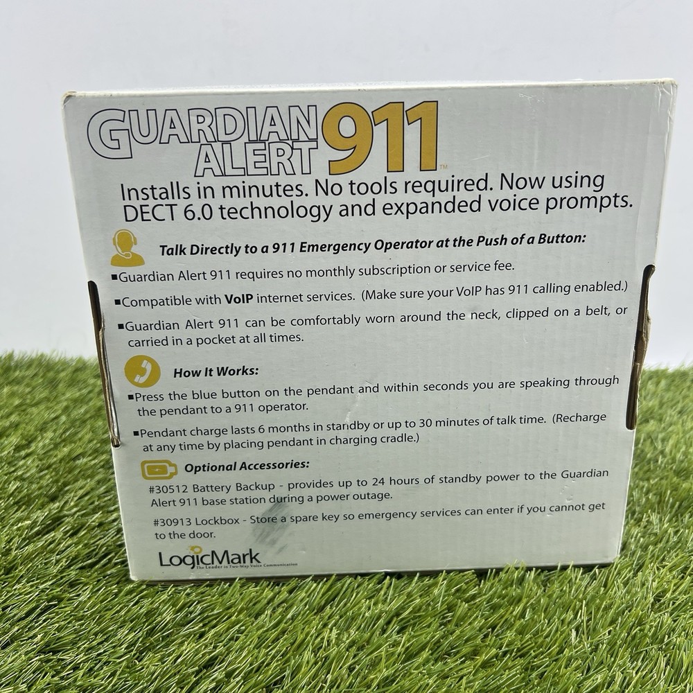 LOGICMARK GUARDIAN ALERT 911 Emergency System,