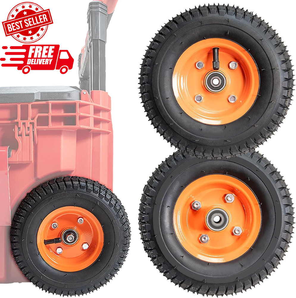 2Pcs Packaout Wheels Compatible with Mil.waukee Rolling Tool Box 48-22-8426, ...