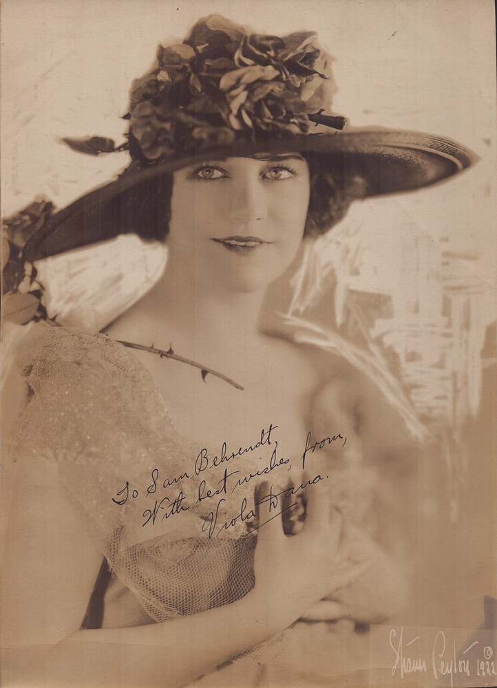 VIOLA DANA - AUTOGRAPHED INSCRIBED PHOTOGRAPH