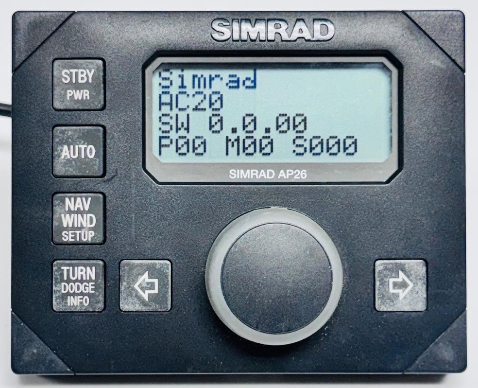 Simrad AP26 Autopilot Autopilot Head Display Control