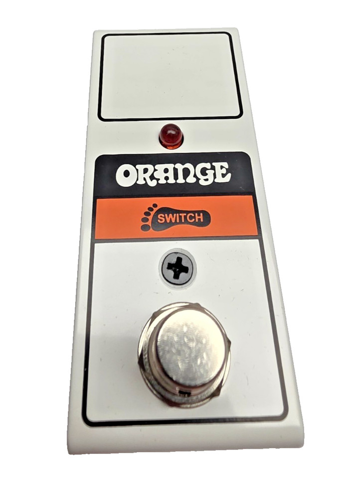 FS-1 , Orange Single Button Footswitch - Mini