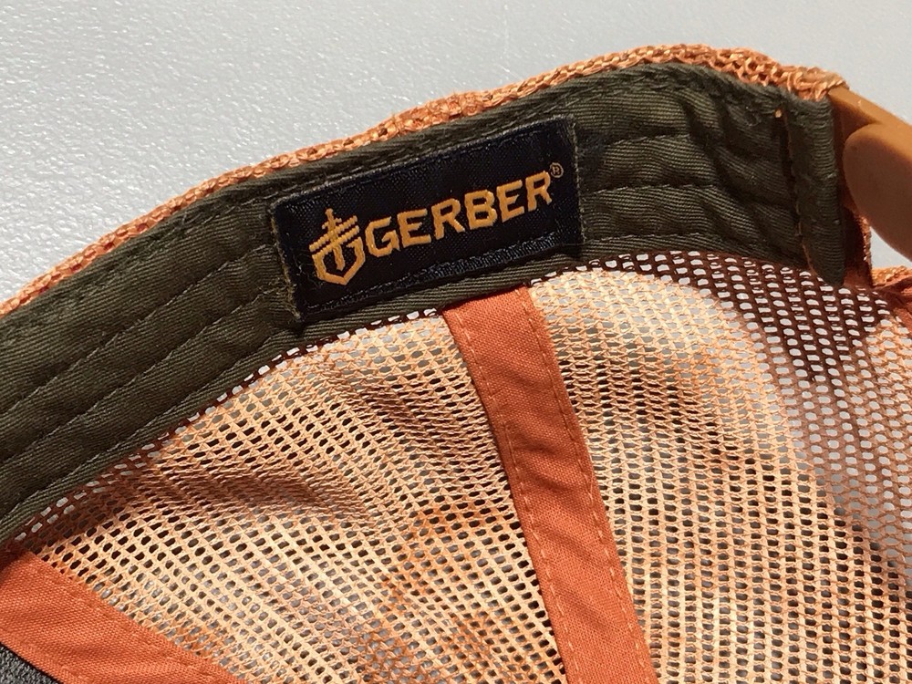 Gerber Blades 1939 SnapBack Mesh Outdoor Hiking Camping Front Patch