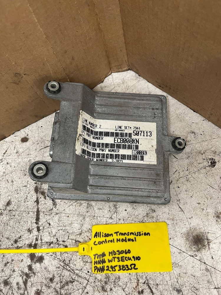 ALLISON TRANSMISSION CONTROL MODULE (TCM) USED PN# 29538352