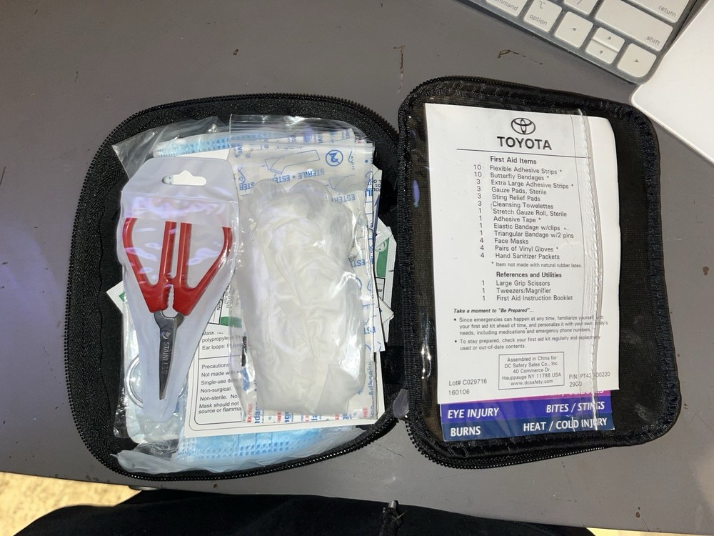 Toyota First Aid Kit OEM Preowned
