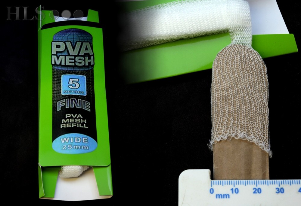 PVA mesh refill 25mm fast melt fine mesh 5m pack