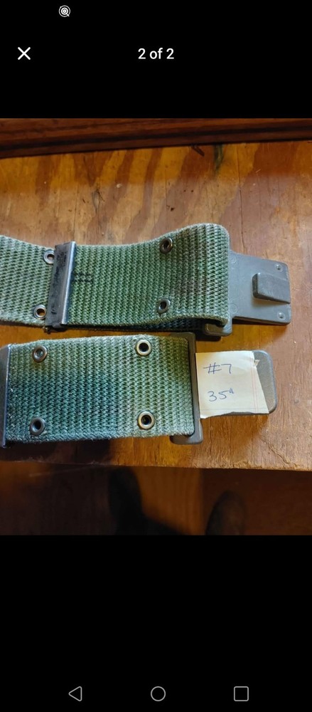 Military Adjustable Belt #7