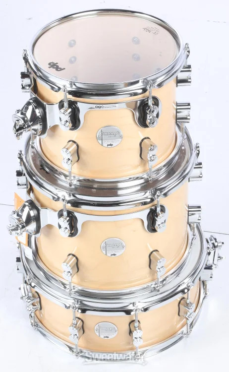 PDP Concept Maple 4-piece Shell Pack - Natural Lacquer
