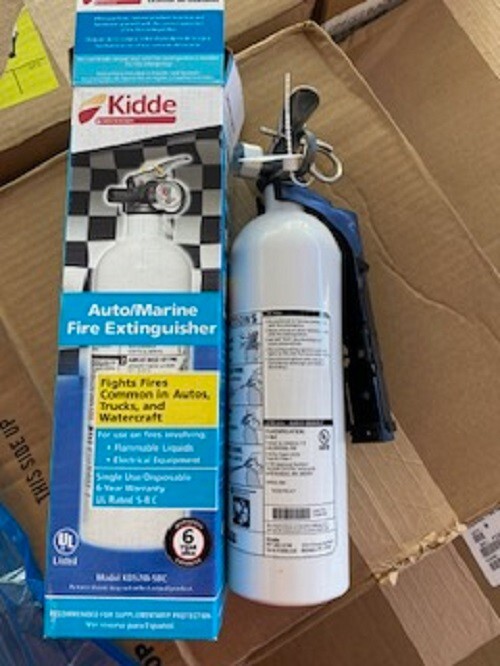 Kidde Auto/Marine Fire Extinguisher, 10-B:C Rated