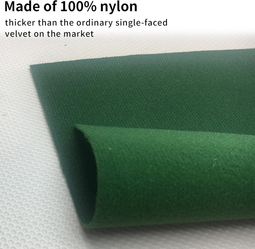 8" Pool Table Felt w/ 6 Cloth Strips, Pre Cut Billiard Table Cloth Felt