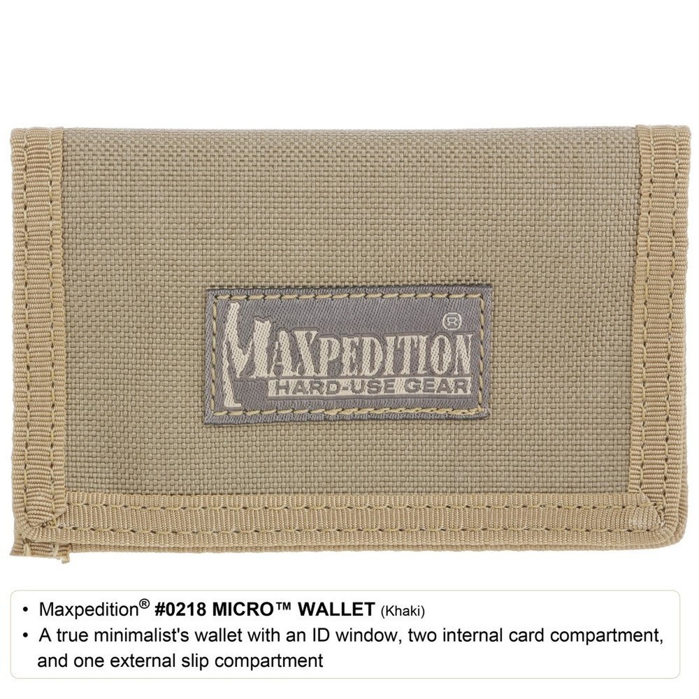 Maxpedition Gear Micro Wallet Black