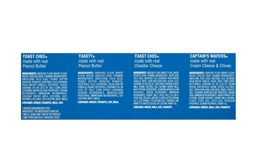 Lance Variety Pack Sandwich Crackers, 40 pk – Assorted Flavors Snack