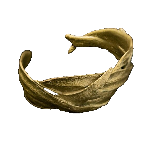 MICHAEL MICHAUD "Eucalyptus Long Leaf" Bronze Cuff 7102