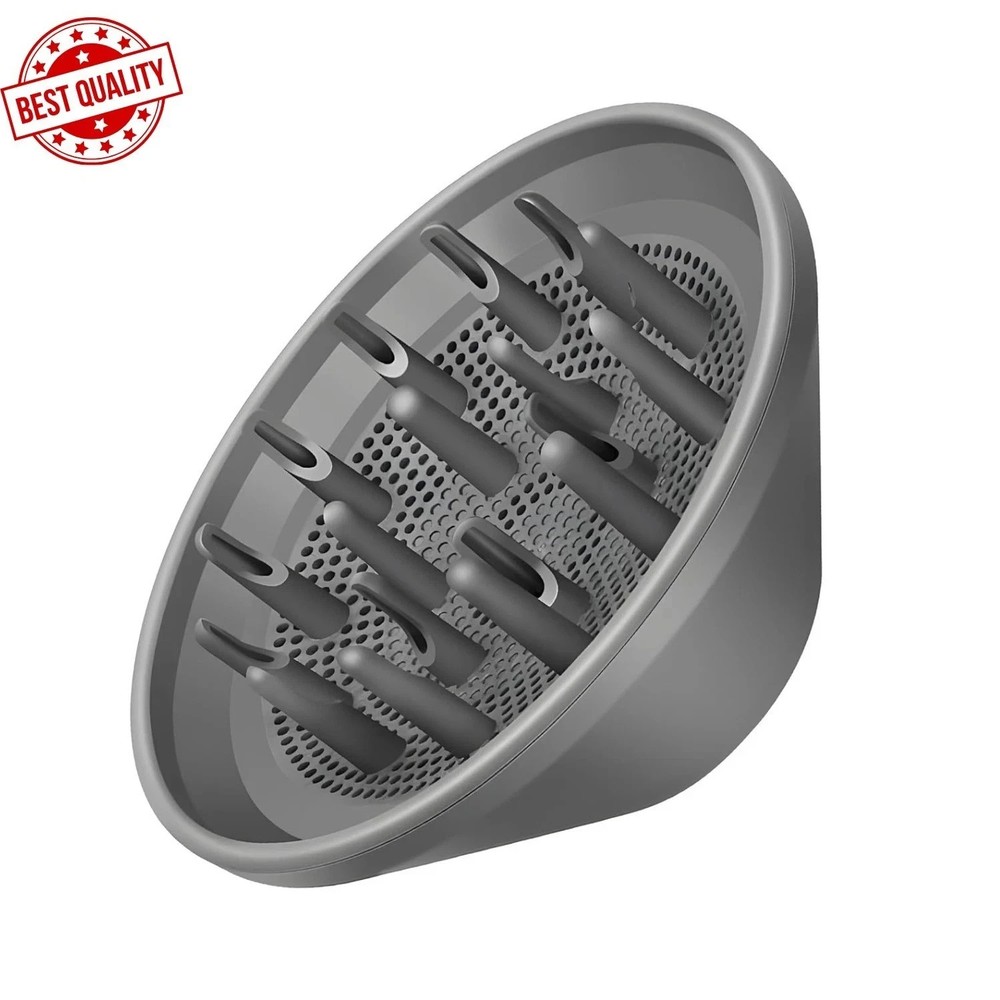 Dyson Hair Diffuser Attachment for Curly & Wavy Hair - Grey