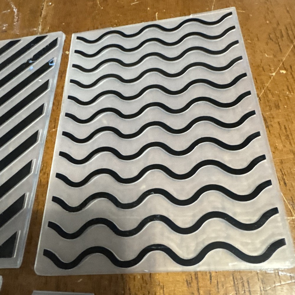 stampin up embossing folder lot