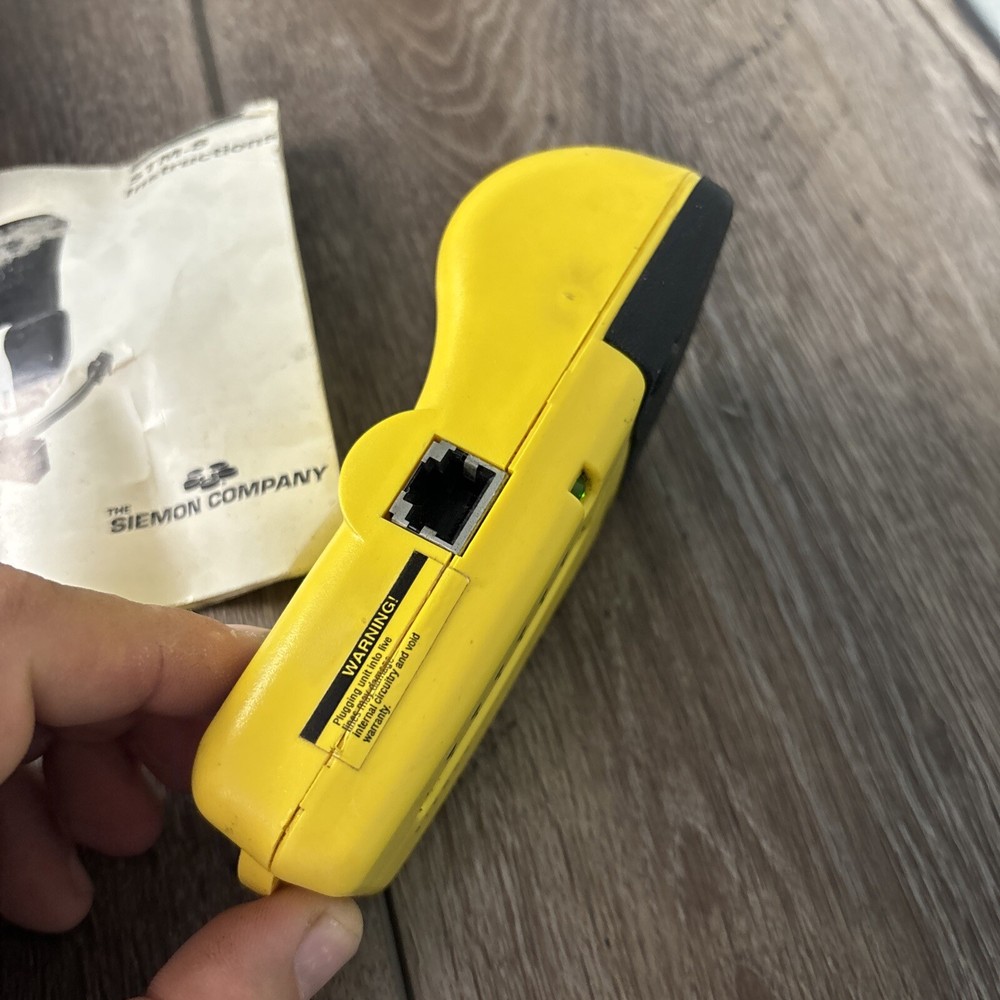 Siemon STM-8 Network Cable Tester Cabling System w/ Test Cables Extras