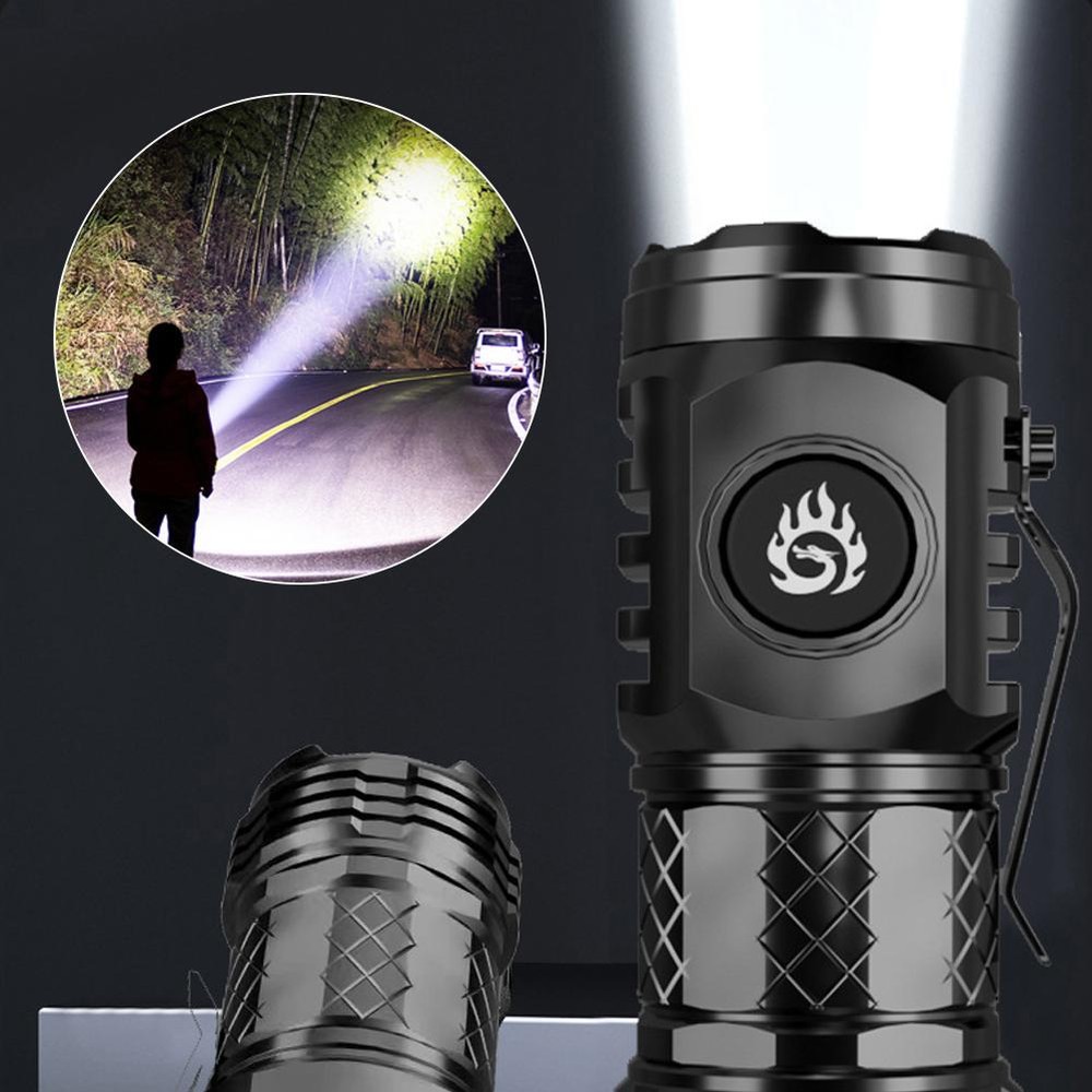 Mini Flashlight Handheld Super Bright Powerful Camping Tactical PocketFlashlUS☆☆