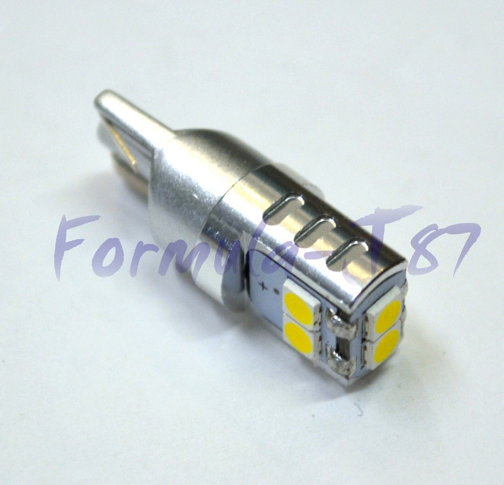 LED 3030 Light White 5000K 194 Two Bulbs License Plate Replacement JDM Show