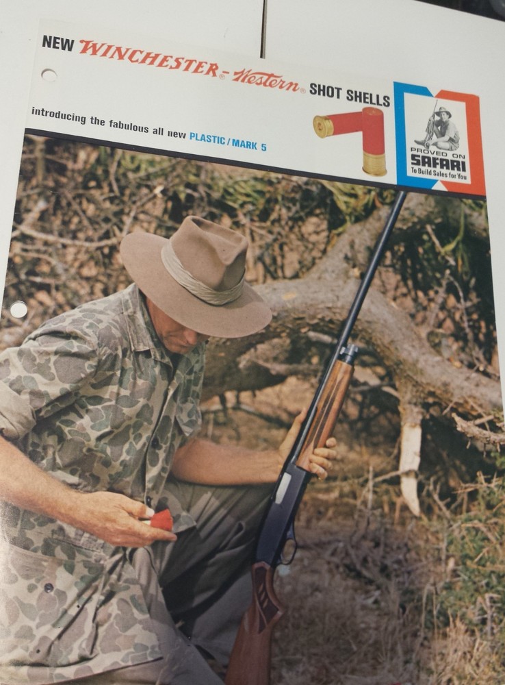 Winchester Western Shot Shells Catalog Brochure 1964