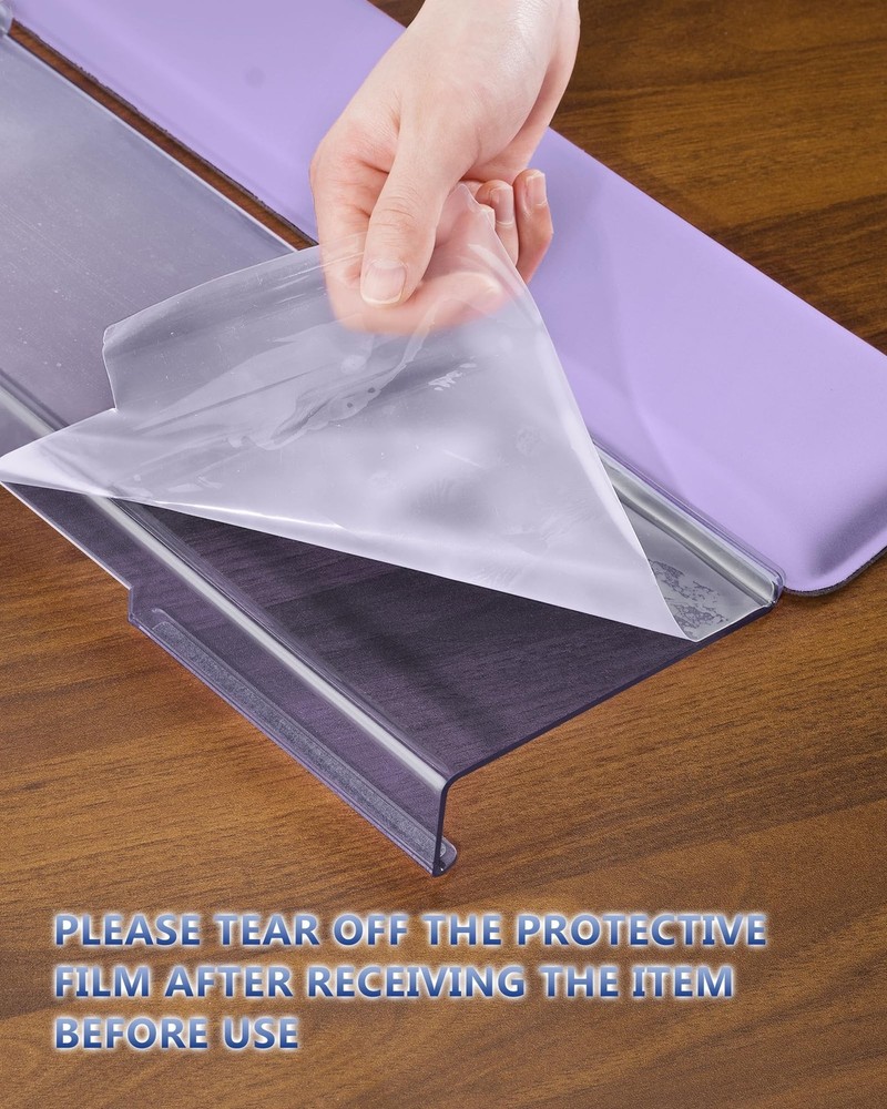 Computer Keyboard Stand for Desktop, Keyboard Wrist Rest Holder Stand for Eas...