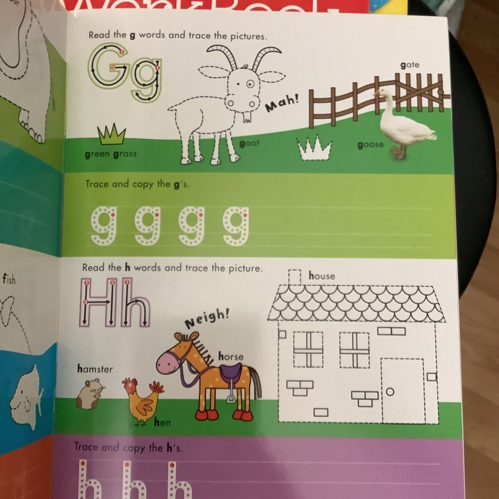 Scholastic Handwriting Kindergarten Learning Wipe Clean