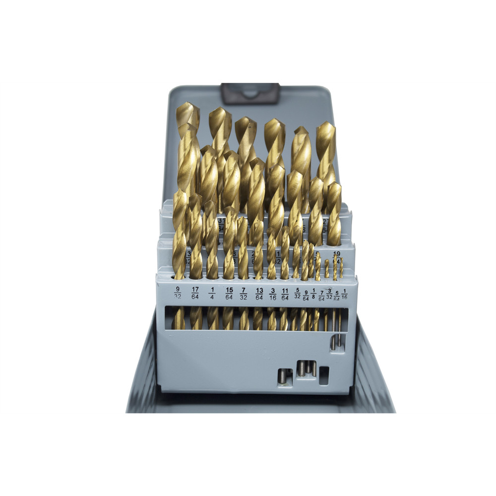 K-Tool 10300 29-pc Titanium Drill Bit Set