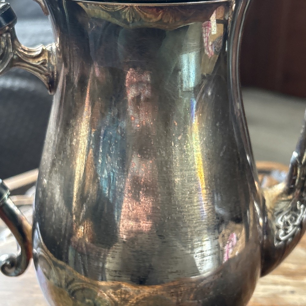 Large Silver Plated Coffee/teapot