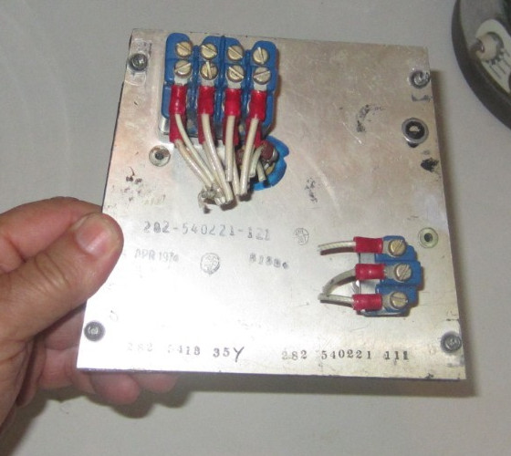 AIRCRAFT COCKPIT PANEL WITH SWITCHES