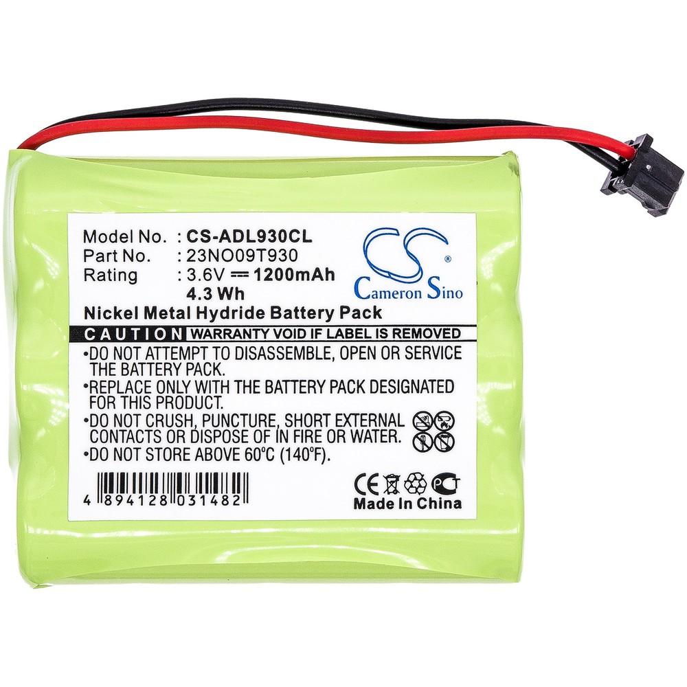 Battery for Ascom Linga plus 1200mAh/4.32Wh