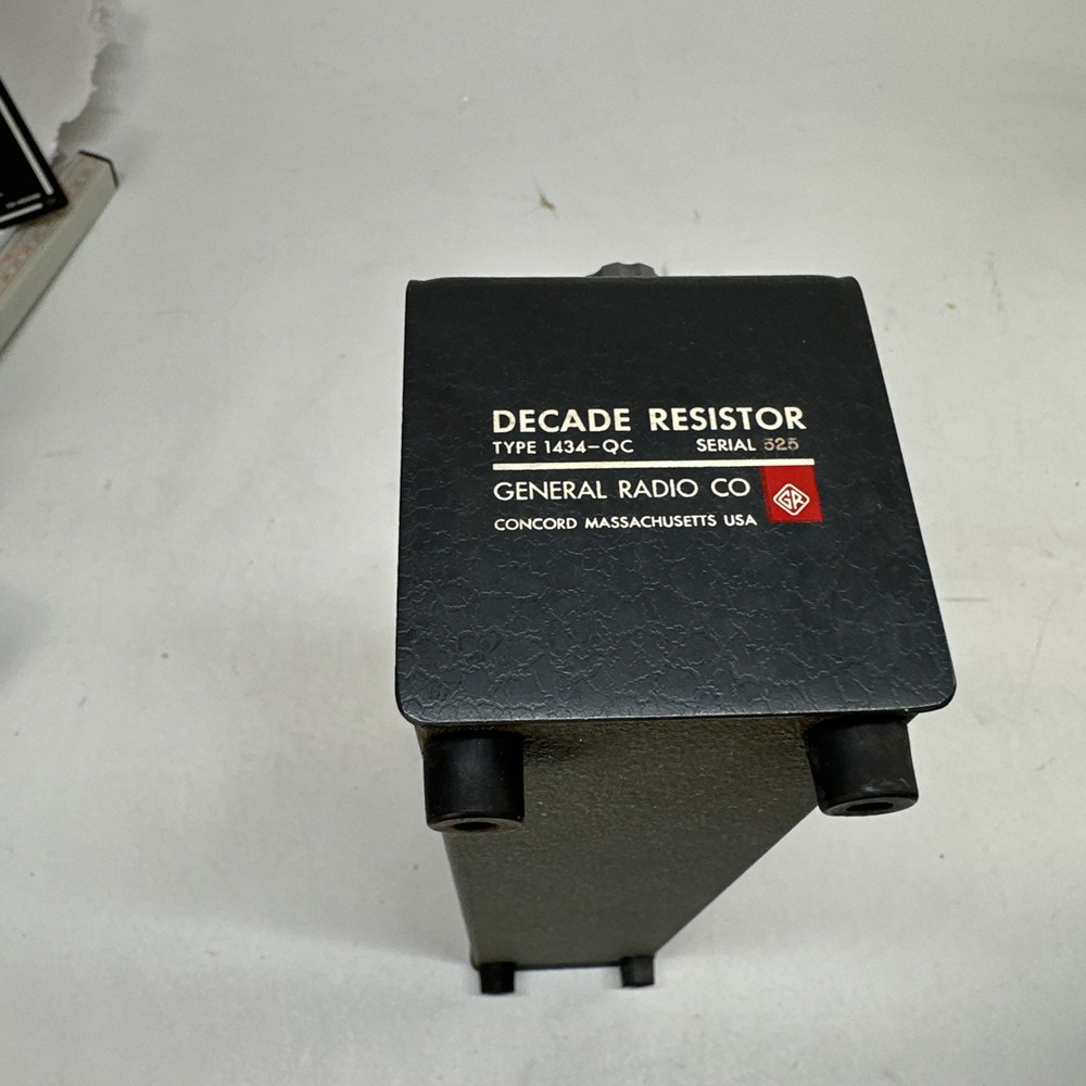 *READ* General Radio Co Decade Resistor Type 1434-QC (UNTESTED)