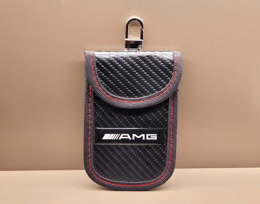 AMG , 2 x PACK Faraday Pouch, A Class, B Class, C Class, E Class, CLK,C63, CLE