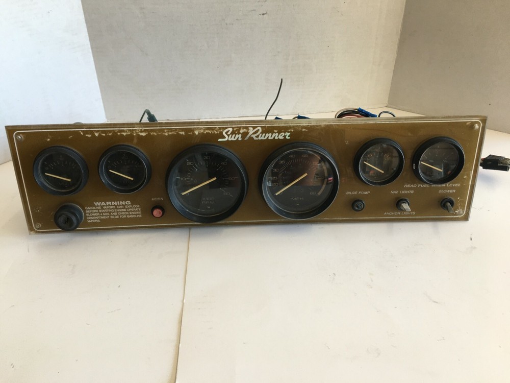 1985 Sunrunner Dash, I/O w/Key