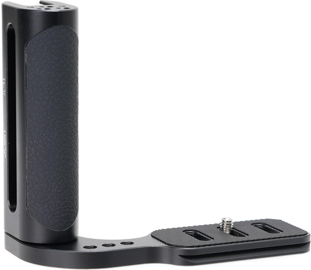 Universal Camera 2Nd L-Type Bracket Holder with Side Handle Grip, Quick Release